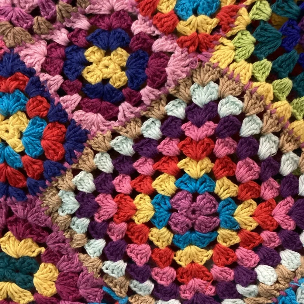 SPELL and the Gypsy Carnaby Colorful Crochet Crop Top M/L - Picture 2 of 16